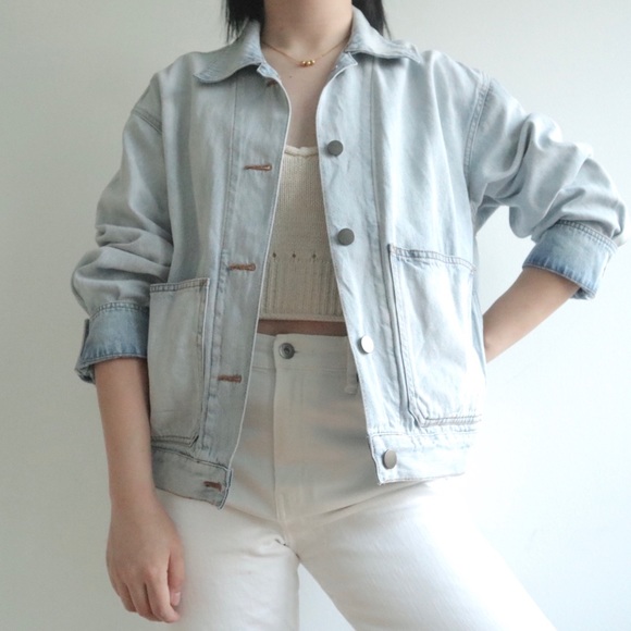 uniqlo u denim jacket